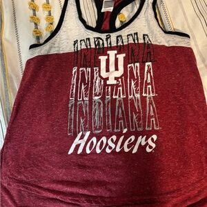 Indiana Hoosiers Women's Red Tank Top